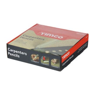 Timco Carpenters Pencils Display Box  - 72pcs