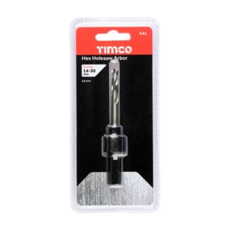 TIMCO Holesaw Arbor Hex 11mm - 14-30mm