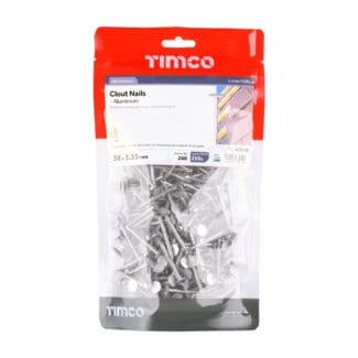TIMCO Clout Nails Aluminium - 38 x 3.35