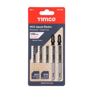 TIMCO Jigsaw Blades Wood Cutting HCS Blades - T101DP