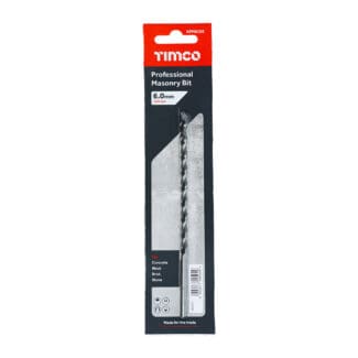 TIMCO Masonry Drill Bits - 6.0 x 150