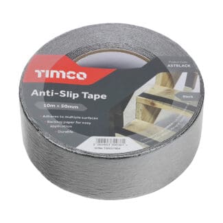TIMCO Anti-Slip Tape Black - 10m x 50mm
