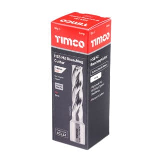 TIMCO Broaching Cutter HSS M2 Long - 14 x 50