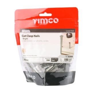 TIMCO Cut Clasp Nails Bright - 50mm