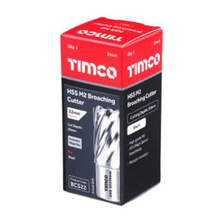 TIMCO Broaching Cutter HSS M2 Short - 22 x 30