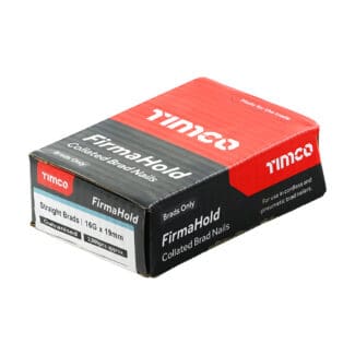TIMCO FirmaHold Collated 16 Gauge Straight Galvanised Brad Nails - 16g x 19