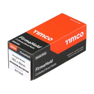 TIMCO FirmaHold Collated 18 Gauge Straight Galvanised Brad Nails - 18g x 45