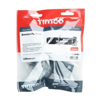 TIMCO Brenton Padbolt Black - 4"