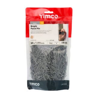 TIMCO Panel Pins Bright - 30 x 1.60