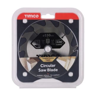 TIMCO Circular Saw Blade General Purpose Coarse/Medium - 150 x 20 x 12T