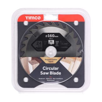 TIMCO Circular Saw Blade Combination Medium - 160 x 30 x 24T