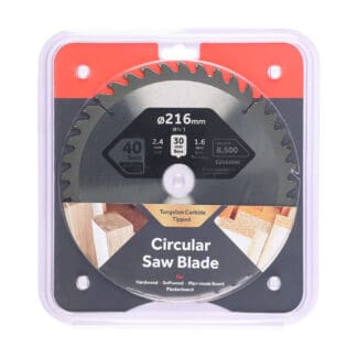 TIMCO Circular Saw Blade Trimming/Crosscut Medium/Fine - 216 x 30 x 40T