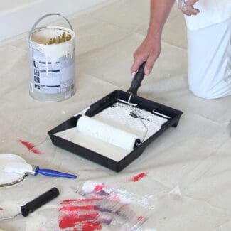 TIMCO Laminated Cotton Twill Dust Sheet - 12ft x 9ft