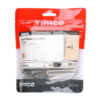 TIMCO Cut Flooring Brads Bright - 65mm
