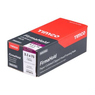 TIMCO FirmaHold Collated Clipped Head Ring Shank Firmagalv Nails - 3.1 x 75