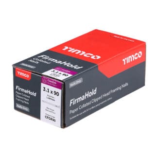 TIMCO FirmaHold Collated Clipped Head Plain Shank Firmagalv Nails - 3.1 x 90
