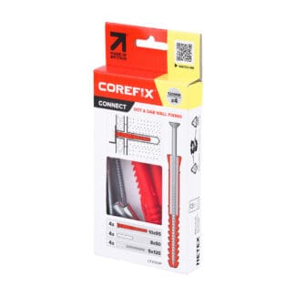 TIMCO Corefix 120 Dot & Dab Wall Fixing - 5.0 x 120