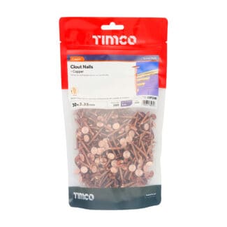 TIMCO Clout Nails Copper - 30 x 3.35