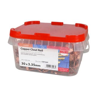 TIMCO Clout Nails Copper - 30 x 3.35