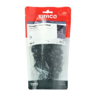 TIMCO Corrugated Sheet Fixings Black - 10 x 3