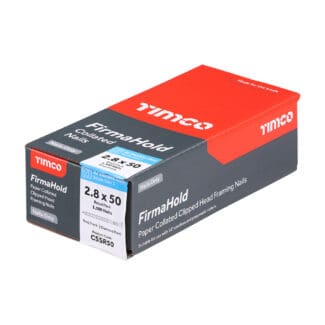 TIMCO FirmaHold Collated Clipped Head Ring Shank A2 Stainless Steel Nails - 2.8 x 50