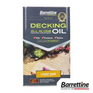Barrettine Decking Oil Amber Light Oak 5L
