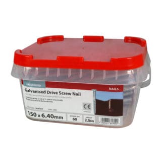 TIMCO Drive Screws Galvanised - 150 x 6.40