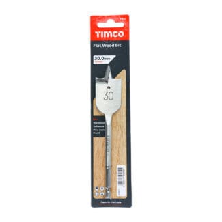 TIMCO Flat Wood Bits - 30.0 x 152