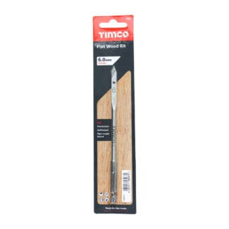 TIMCO Flat Wood Bits - 6.0 x 152