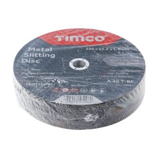 TIMCO B/Abrasive Flat Wheel Inox - 230 x 22.2 x 1.9