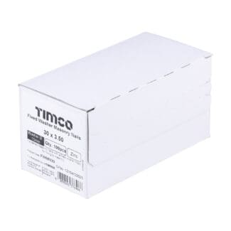 Timco Masonry Nails Mickey Fixed Washer Zinc  - 30 x 3.50
