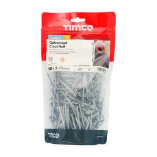 TIMCO Clout Nails Galvanised - 50 x 3.35