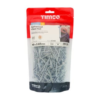 TIMCO Clout Nails Galvanised - 40 x 2.65