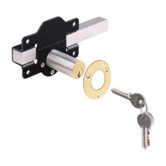 TIMCO Throw Locks Double Black - 50mm