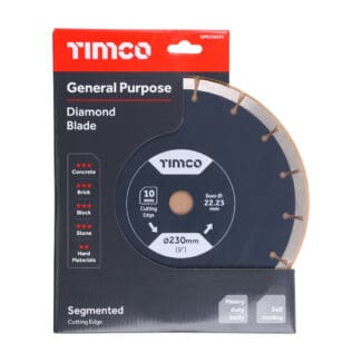TIMCO Premium Diamond Blade Segmented  - 230 x 22.2