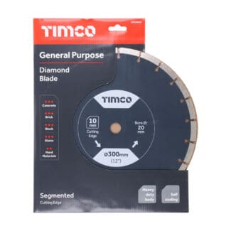 TIMCO General Purpose Diamond Blade Segmented  - 300 x 20.0