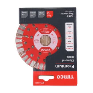 TIMCO Diamond Blade Laser 12mm Seg - 115 x 22.2