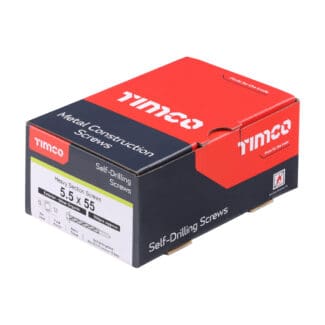 TIMCO Self-Drilling Heavy Section Screws Exterior Silver - 5.5 x 55