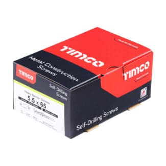 TIMCO Self-Drilling Heavy Section Screws Exterior Silver - 5.5 x 65