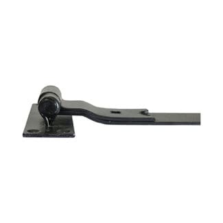 TIMCO Cranked Band & Hook On Plates Hinges Black - 600mm