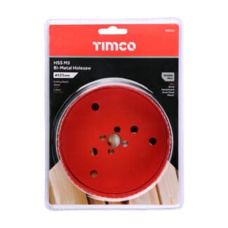 TIMCO M3 Bi-Metal Holesaw Variable - 121mm