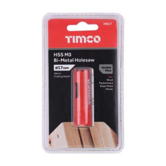 TIMCO M3 Bi-Metal Holesaw Variable - 17mm