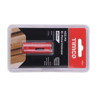 TIMCO M3 Bi-Metal Holesaw Variable - 21mm