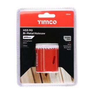 TIMCO M3 Bi-Metal Holesaw Variable - 44mm