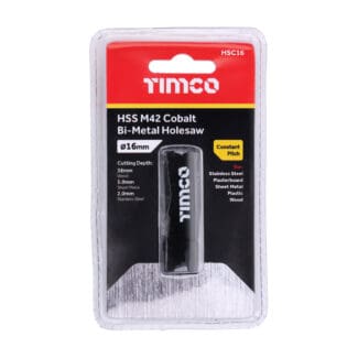 TIMCO M42 Bi-Metal Holesaw Constant - 16mm