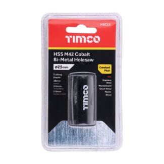 TIMCO M42 Bi-Metal Holesaw Constant - 25mm