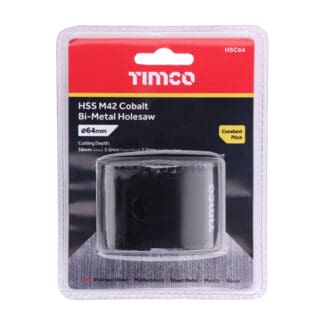TIMCO M42 Bi-Metal Holesaw Constant - 64mm