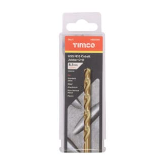 TIMCO Ground Jobber Drills - Cobalt M35 - 8.5mm