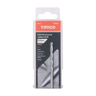 TIMCO Ground Jobber Drills HSS M2 - 6.5mm
