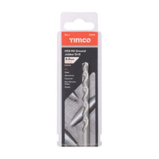 TIMCO Ground Jobber Drills HSS M2 - 8.0mm
